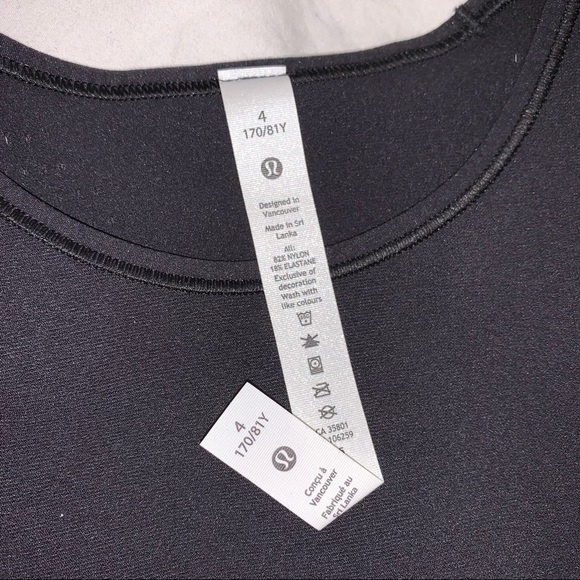 NWT Lululemon Reveal Crop Tank Velocity (4) - Picture 6 of 9